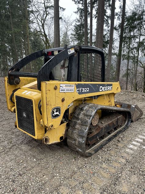 DEERE CT322 Track Skid Steers For Sale 